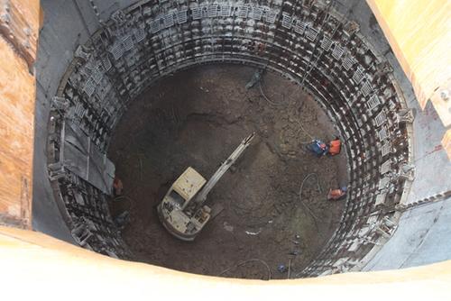 立井井筒掘進爆破超動態(tài)應變測試試驗