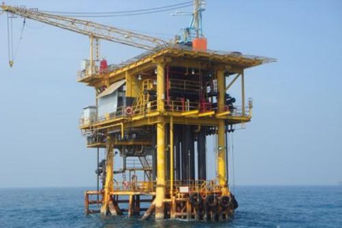 導管架鋼樁振動時效消除應力案例