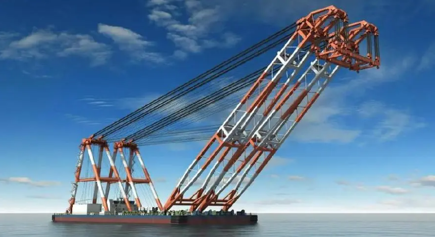 浮式起重機靜載、動載應(yīng)力測試