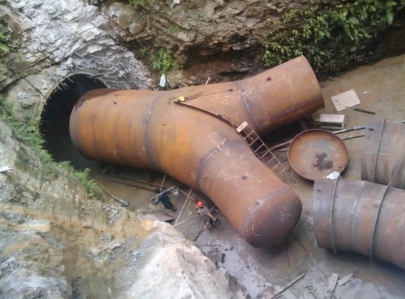 水電站配水環(huán)管殘余應(yīng)力檢測(cè)研究